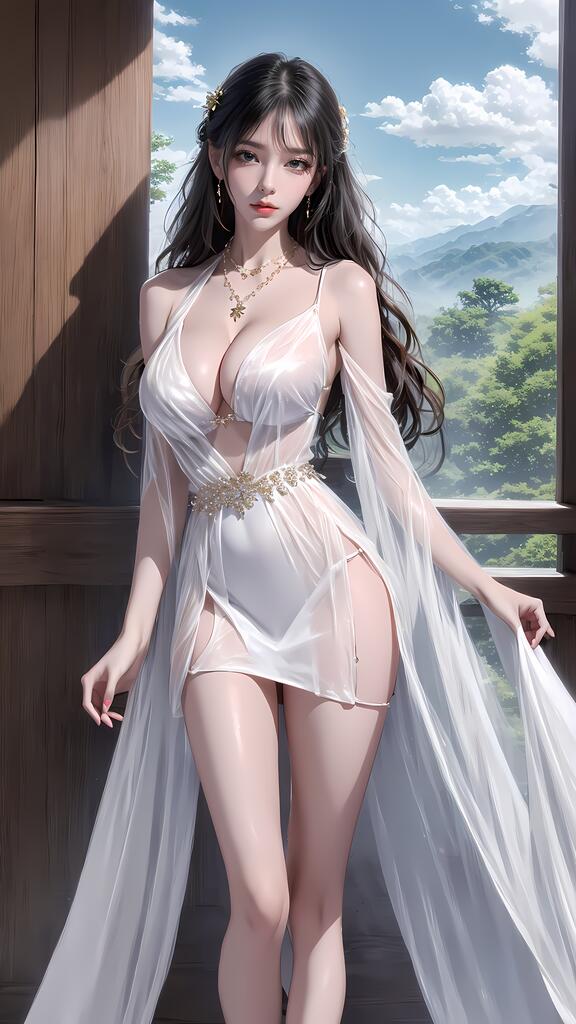 AI绘画 户外美腿_薄纱系列 [23P] [172M] - PV站-PV站