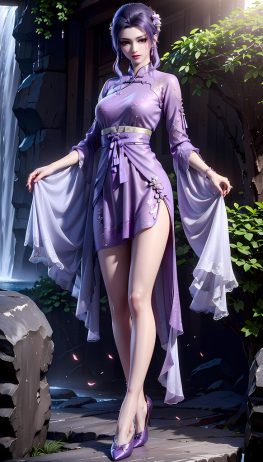 AI绘画 天行九歌-紫女 [23P] [369M]-PV站