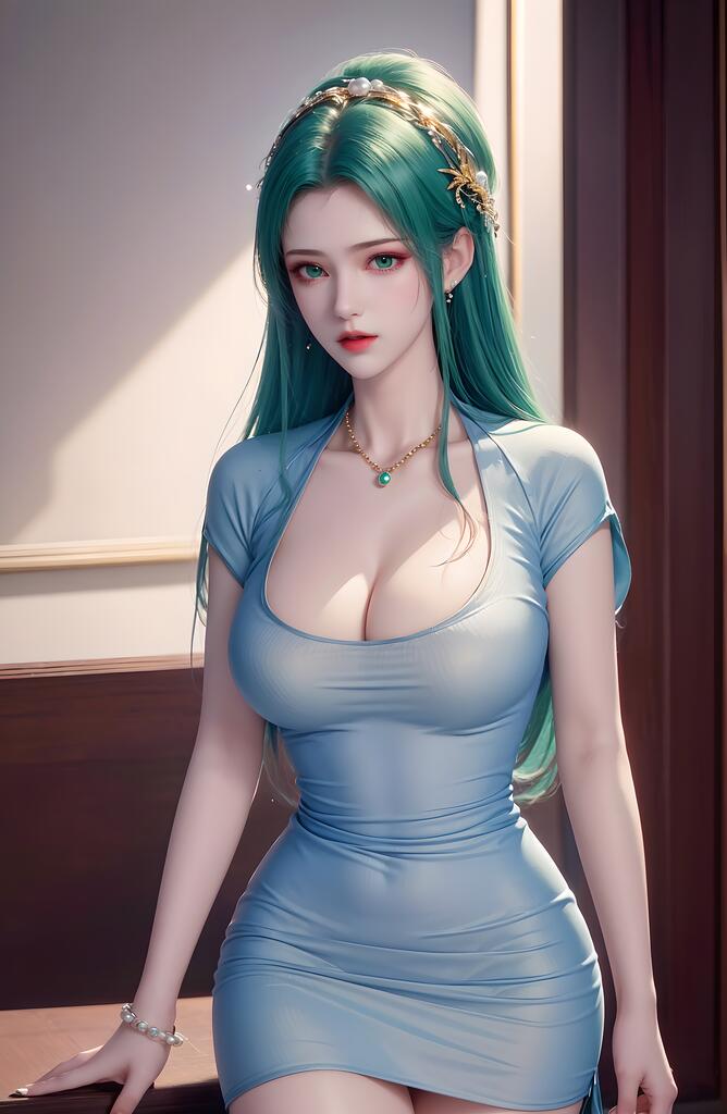 斗破苍穹-云韵(包臀短裙系列)演示图1