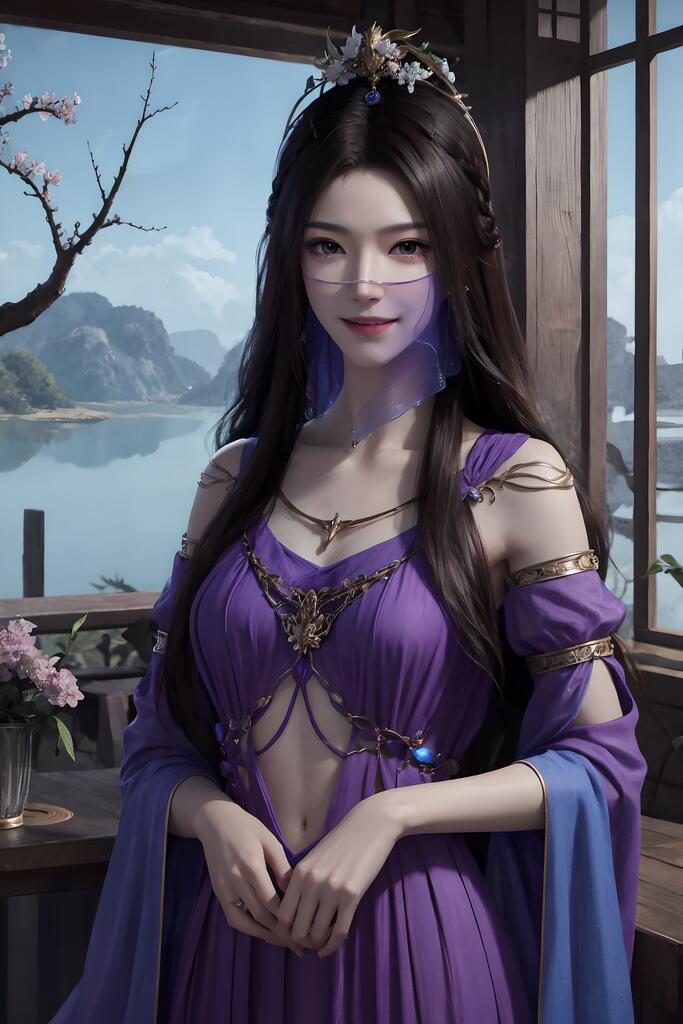 AI绘画 凡人修仙传-紫灵 [21P] [469M] - PV站-PV站