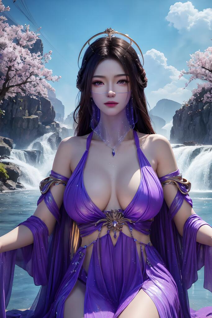 AI绘画 凡人修仙传-紫灵仙子 [20P] [513M] - PV站-PV站