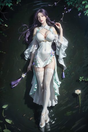 AI绘画 神印王座-冷筱 [60P] [106M]-PV站