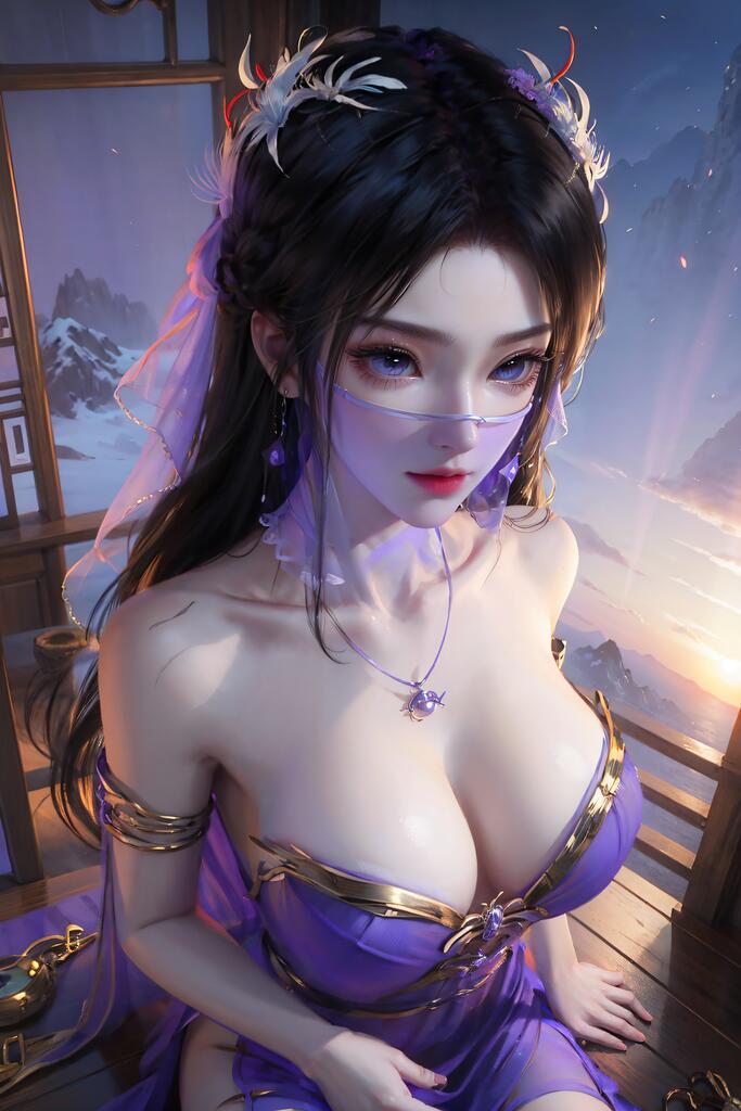 AI绘画 凡人修仙传-紫灵 [25P] [223M] - PV站-PV站