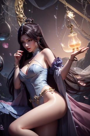 AI绘画 完美世界-月婵 [34P] [473M]-PV站