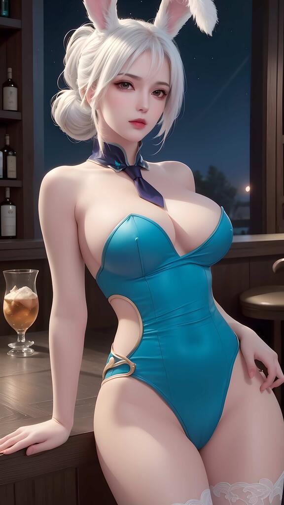 英雄联盟_兔女郎瑞文演示图1