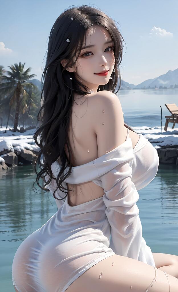 户外美女演示图1