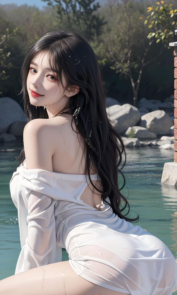 户外美女演示图1