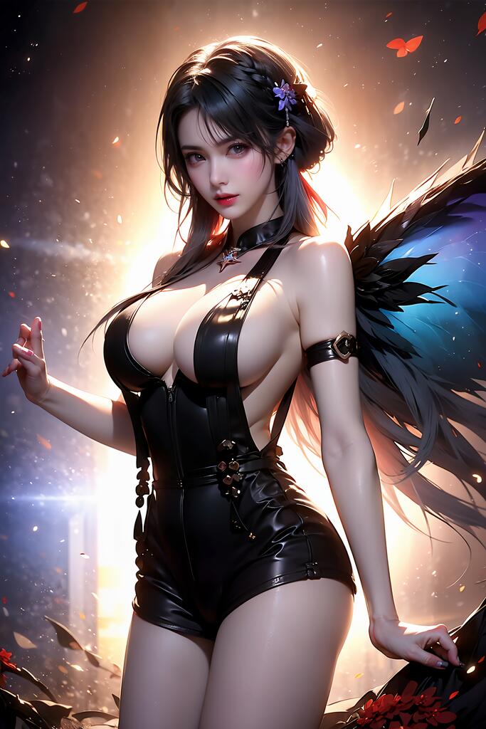原神琳妮特_雪落寒梅演示图1