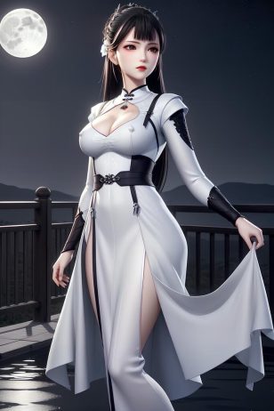 AI绘画 独步万古-南宫琳 [5P] [38M]-PV站