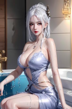 AI绘画 沐浴美女_湿身系列 [67P] [524M]-PV站