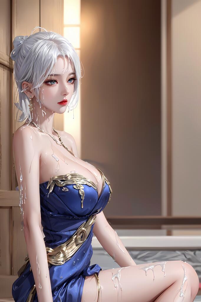 沐浴美女_湿身系列演示图1