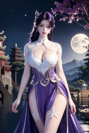 AI绘画 完美世界-云曦 [48P] [105M]-PV站