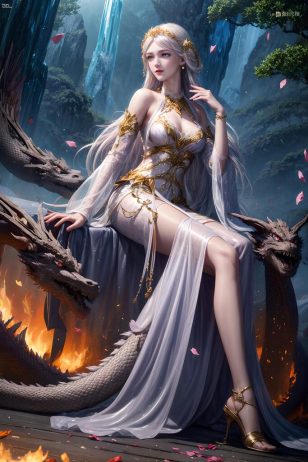 AI绘画 武庚纪-白龙 [10P] [210M]-PV站