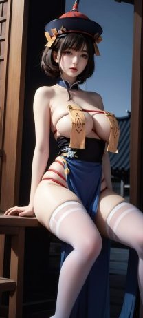 AI绘画 居家少女_小僵尸 [56P] [233M]-PV站