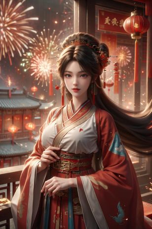 AI绘画 完美世界-火灵儿 [50P] [457M]-PV站