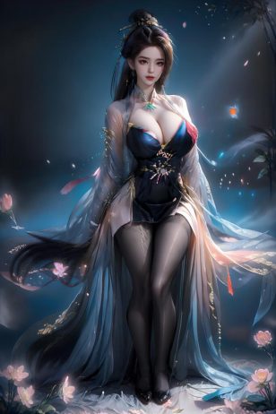 AI绘画 师兄啊师兄-蓝灵娥 [84P] [371M]-PV站
