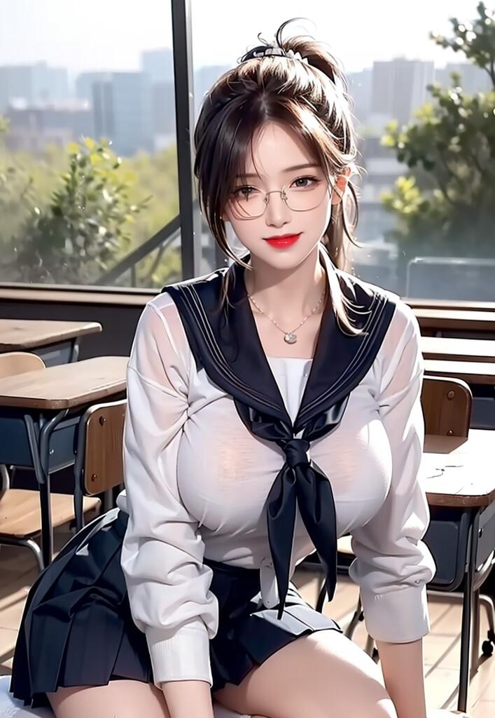 水手服少女演示图1