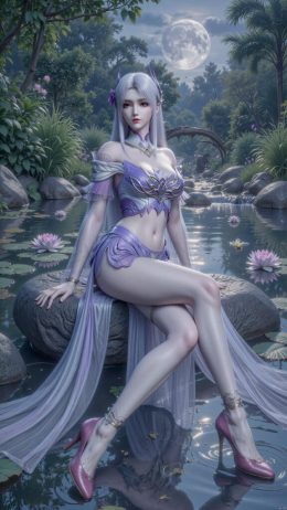 AI绘画 斗破苍穹-小医仙 [77P] [558M]-PV站
