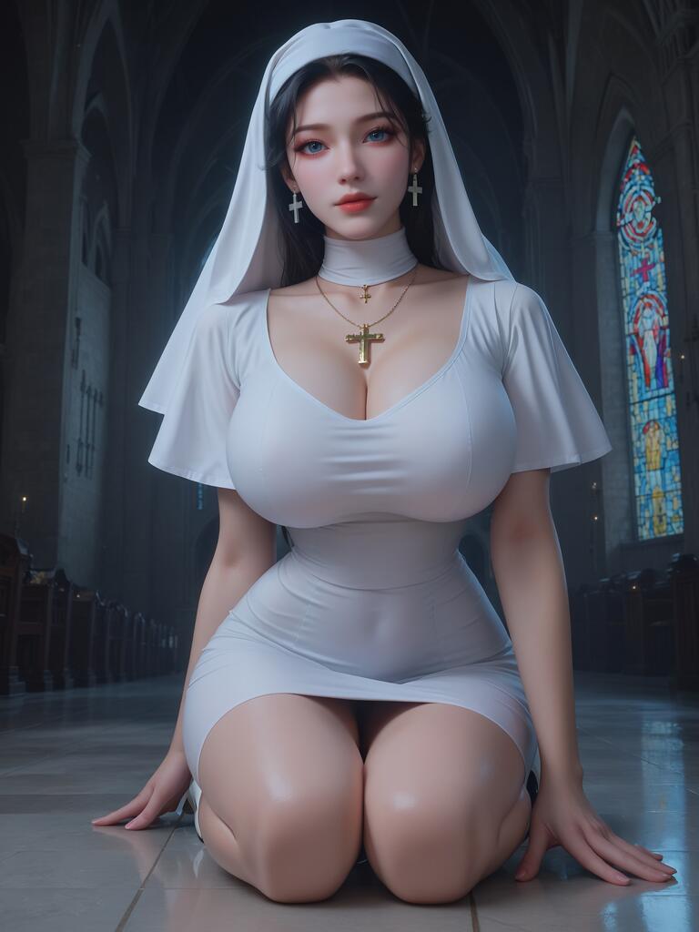 AI绘画 AI国漫-修女 [19P] [146M] - PV站-PV站