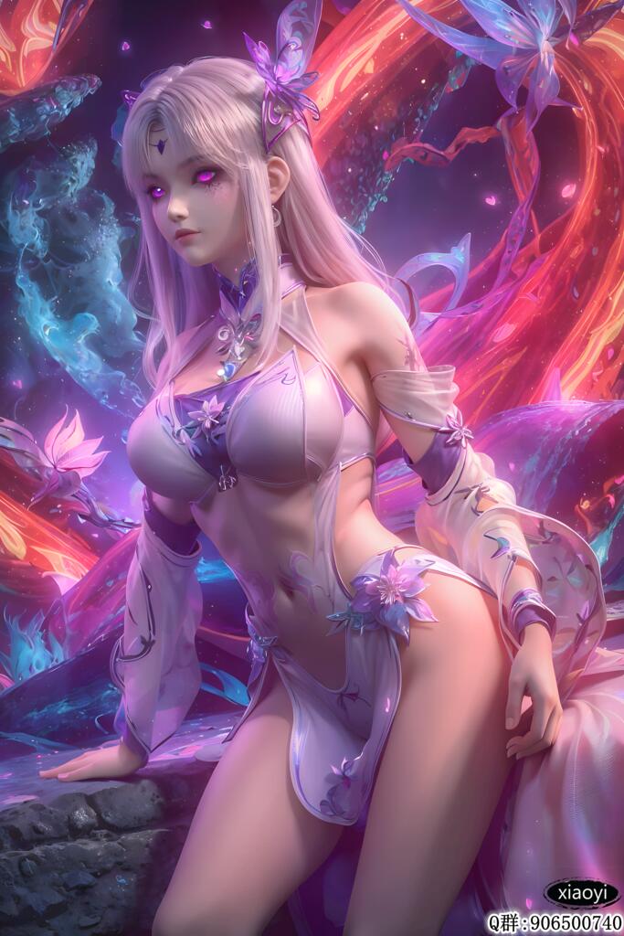 AI绘画 斗破苍穹-小医仙 [10P] [56M] - PV站-PV站