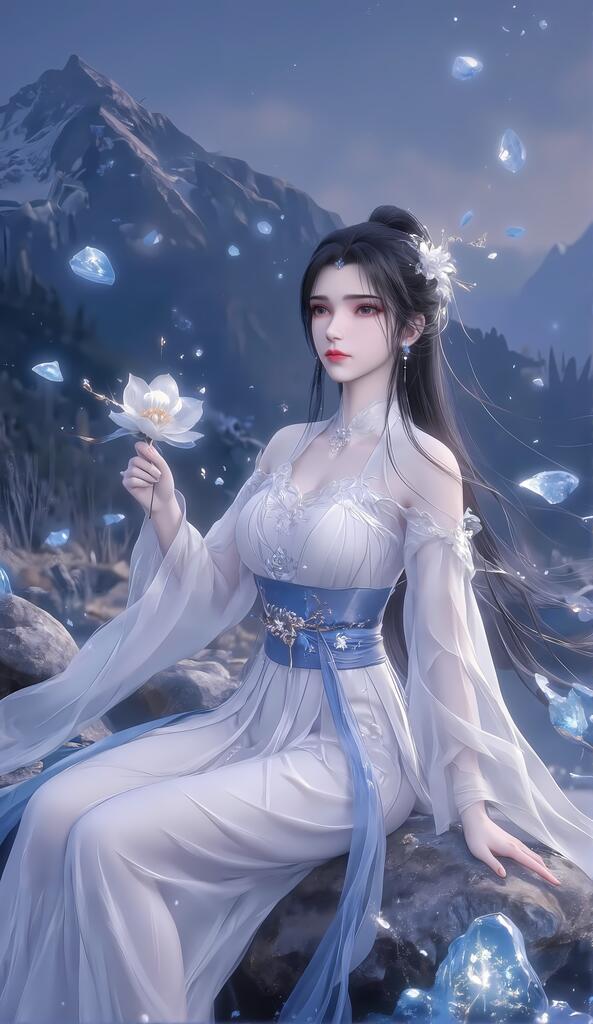 AI绘画 林丁-李慕婉-雪莲 [18P] [1097M] - PV站-PV站