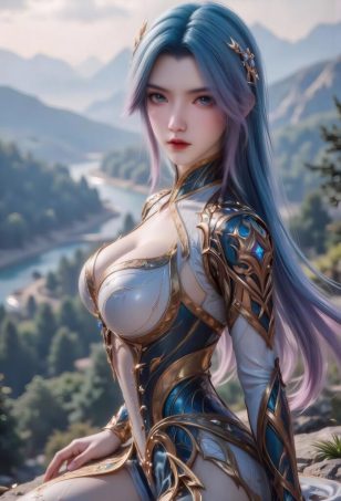 AI绘画 绝世唐门-王秋儿 [26P] [366M]-PV站