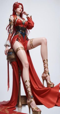 AI绘画 斗破苍穹-唐火儿 [18P] [130M]-PV站