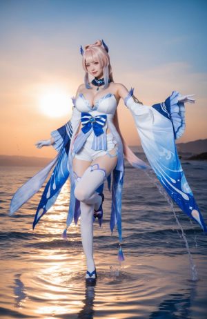 AI绘画 珊瑚宫心海 [38P] [215M]-PV站