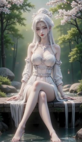 AI绘画 诛仙-小白 [10P] [693M]-PV站