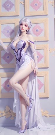 AI绘画 神印王座-圣采儿 [23P] [263M]-PV站