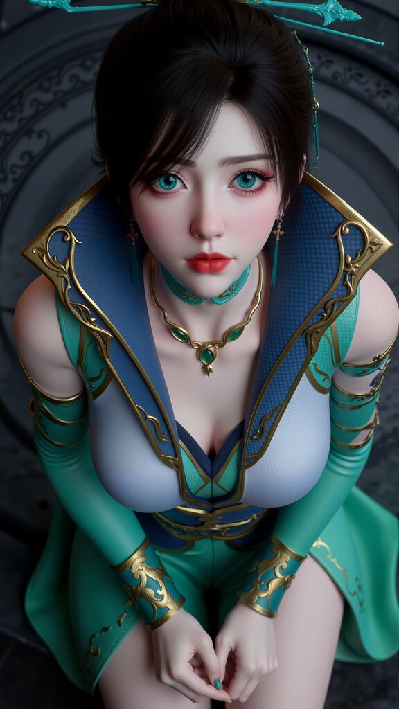 AI绘画 斗破苍穹-青鳞 [12P] [98M] - PV站-PV站