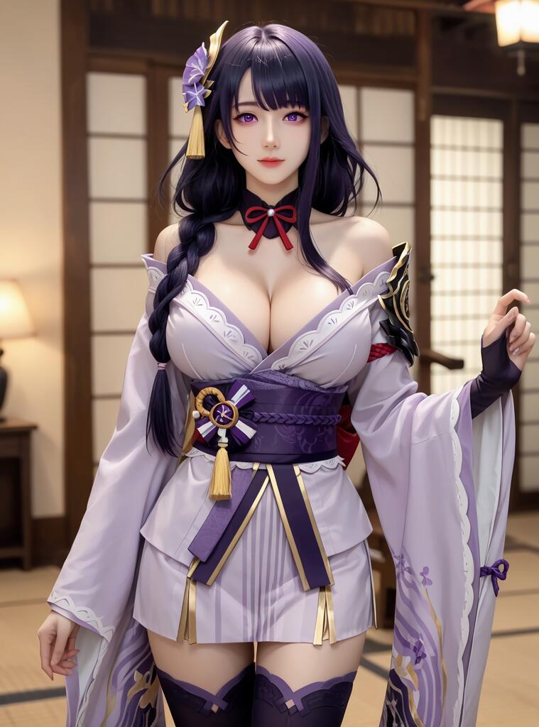 原神-雷电将军演示图1