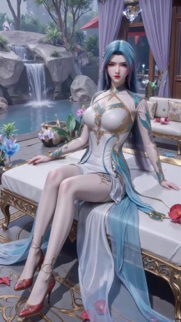 AI绘画 绝世唐门-王秋儿 [77P] [462M]-PV站