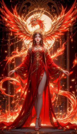 AI绘画 火灵儿-火凤凰 [25P] [2681M]-PV站