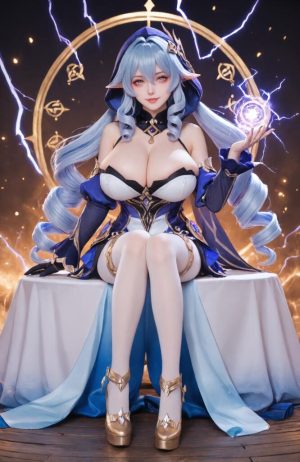 AI绘画 原神-莱依拉 [32P] [181M]-PV站