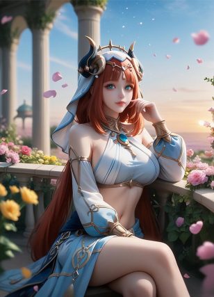 AI绘画 原神-妮露 [30P] [52M]-PV站