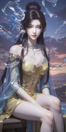 AI绘画 国漫女神 [65P] [128M]-PV站