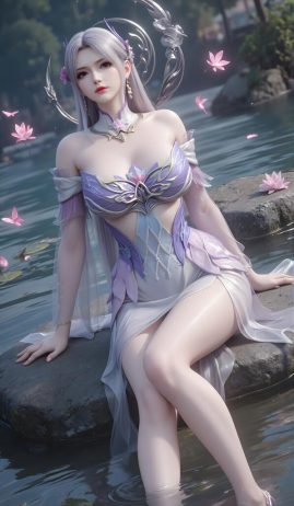 AI绘画 斗破苍穹-小医仙 [47P] [233M]-PV站