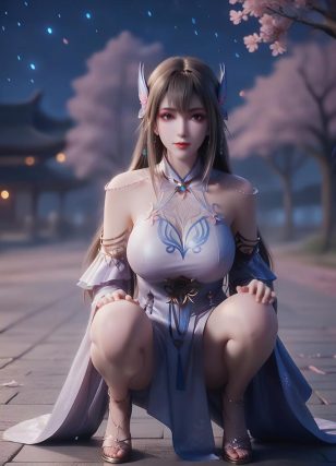 AI绘画 独步逍遥-雪言 [19P] [23M]-PV站