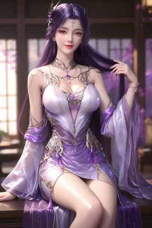 AI绘画 完美世界-云曦 [15P] [29M]-PV站