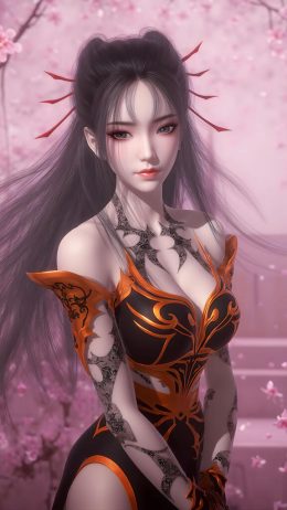 AI绘画 天行九歌-焰灵姬 [81P] [801M]-PV站