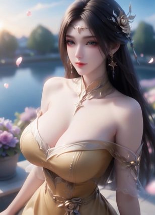 AI绘画 诛仙-金瓶儿 [33P] [33M]-PV站