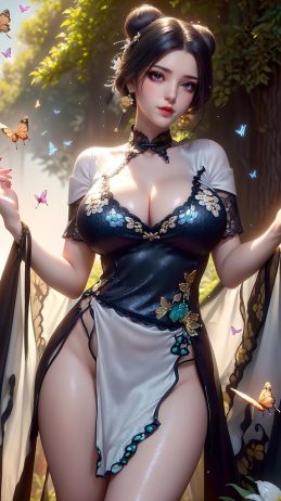 AI绘画 镜双城-如意夫人 [30P] [24M]-PV站