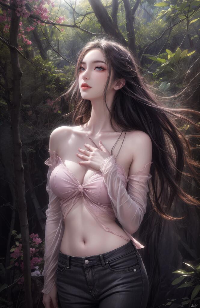 国漫女神-AI女神演示图1