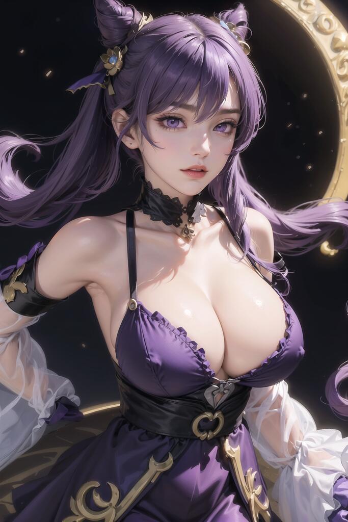 AI女神_刻晴少女演示图1