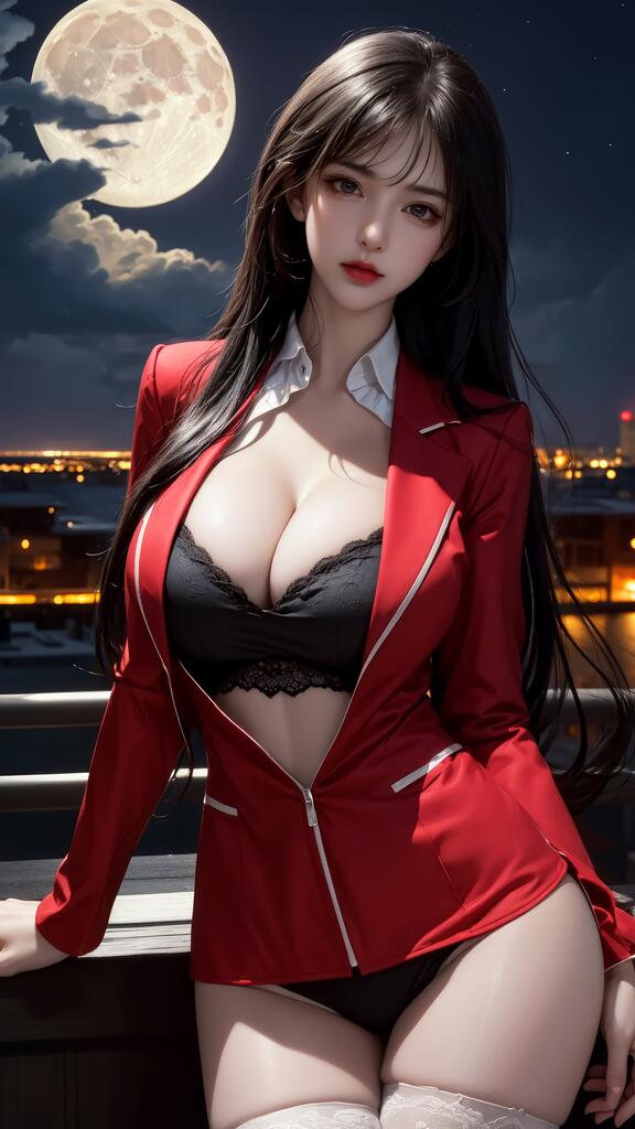 红衣少女_精品图集演示图1