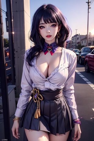 AI绘画 原神-雷电将军 [35P] [245M]-PV站