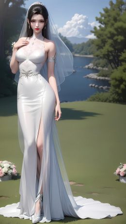 AI绘画 国漫女神-婚纱合辑 [38P] [490M]-PV站