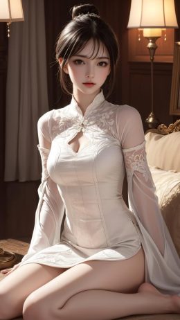 AI绘画 国风少女-居家写真 [13P] [123M]-PV站