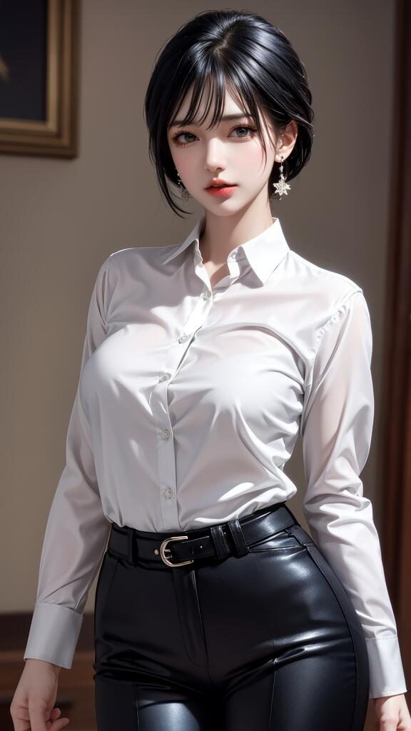 精致美女_制服系列演示图1